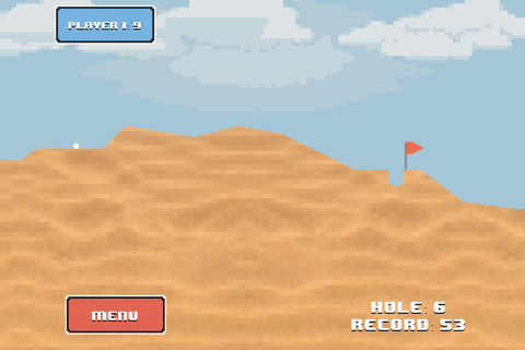 Desert Golf 2D screenshot 2