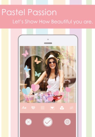 Pastel Color Camera photo editor studio - best selfie fun magic picture screenshot 2