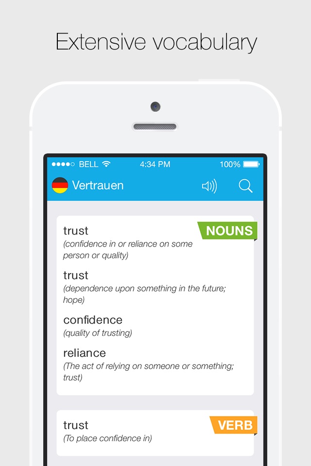 German – English Dictionary screenshot 2