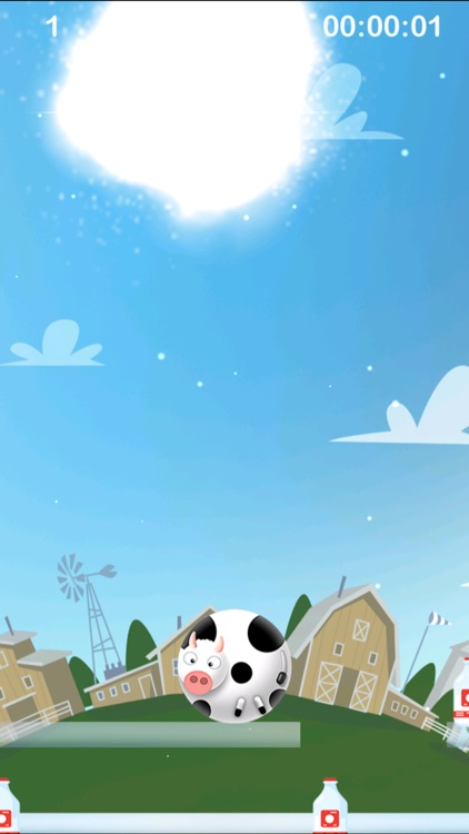 Farm Drop - Elemental Cow Survive screenshot-4