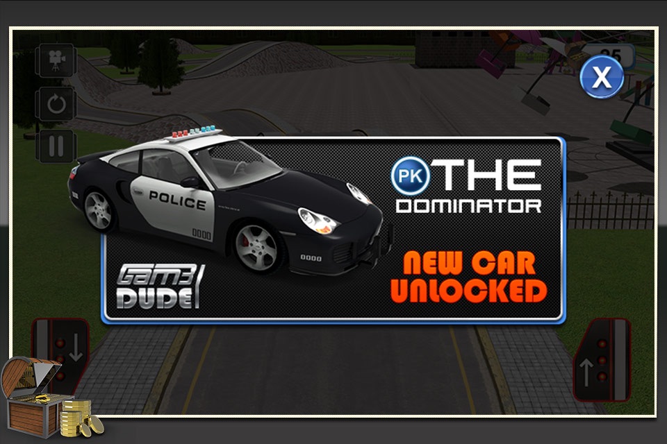 3D Police Car Racing Stunts - Crazy simulator ride and simulation adventure screenshot 4