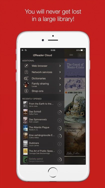 i2Reader Cloud - cloud-sync fb2, epub ebook reader screenshot-3