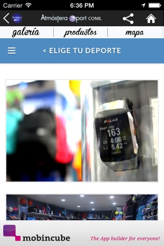 Atmósfera Sport Conil - Tu tienda de productos deportivos screenshot 2