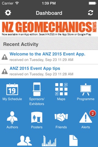 12th Australia New Zealand Conference on Geomechanics screenshot 2