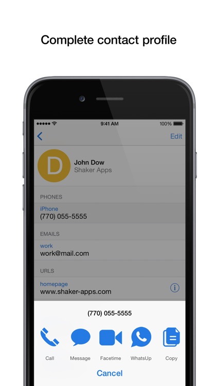 PhoneBook Pro screenshot-4
