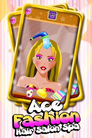 Ace Fashion Hair Salon Spa - Makeover Beauty game for girls free screenshot 3