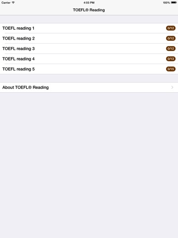TOEFL® Reading Test screenshot 4