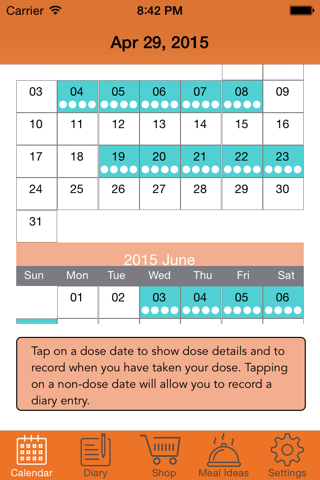 Candida CCWS Treatment Tracker screenshot 2