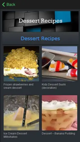 Game screenshot Easy Dessert Recipes apk