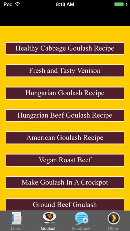 Goulash Recipes - Fresh and Tasty screenshot-3