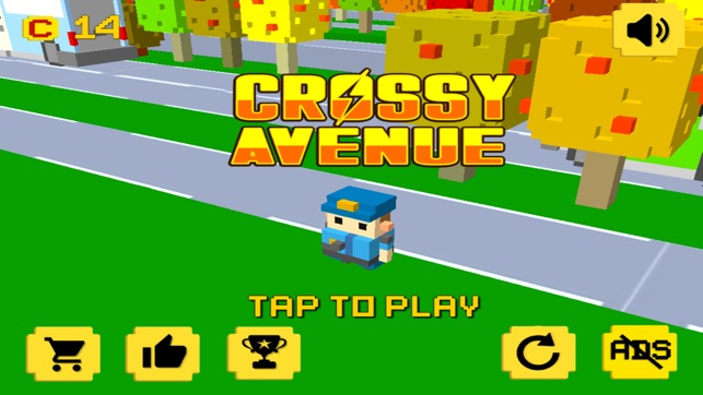 Crossy Avenue - Follow Frogger To Cross 