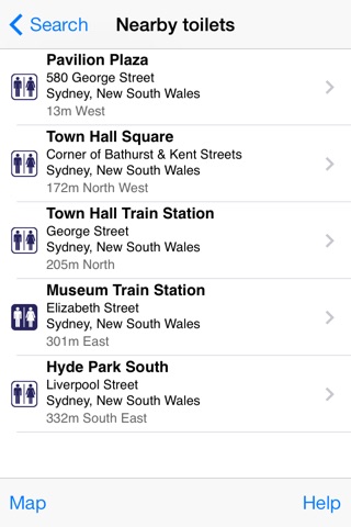 National Public Toilet Map screenshot 2