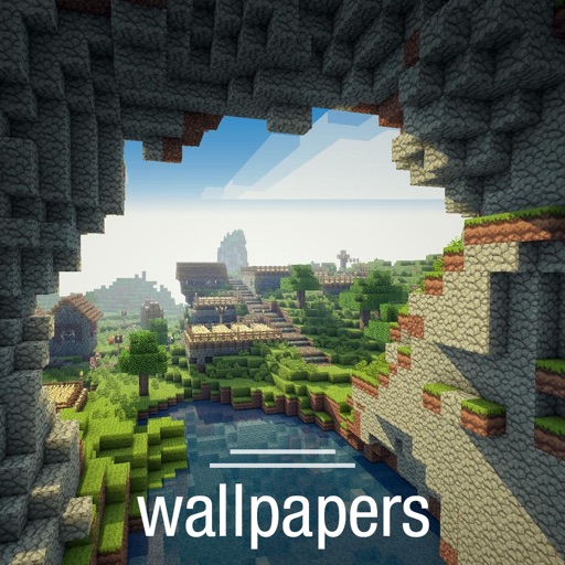 GreatApp HD Wallpapers for Minecraft edition Backgrounds and LockScreens Icon
