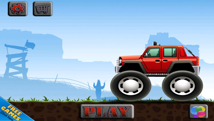 Epic Offroad Nitro Monster Truck Hill Riot - FREE game