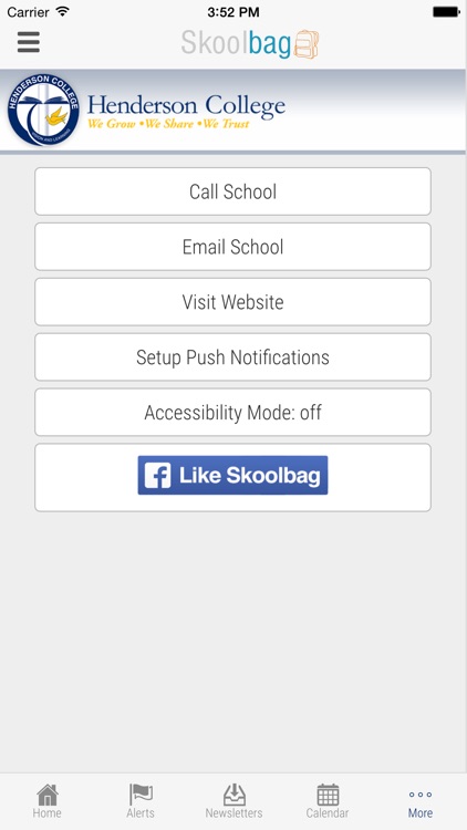 Henderson College - Skoolbag screenshot-3