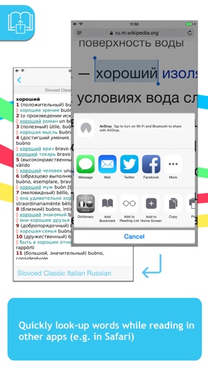 Italian <-> Russian Slovoed Classic talking dictionary(圖3)-速報App