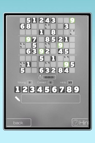A Black & White Sudoku Collection screenshot 3
