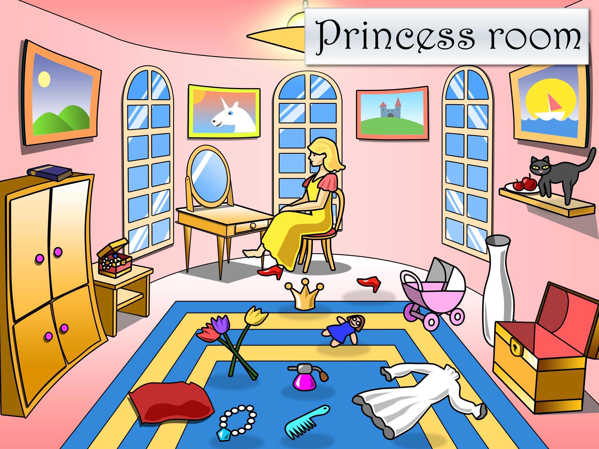 Fantasy tidy up - fairy tale cleaning game screenshot 2