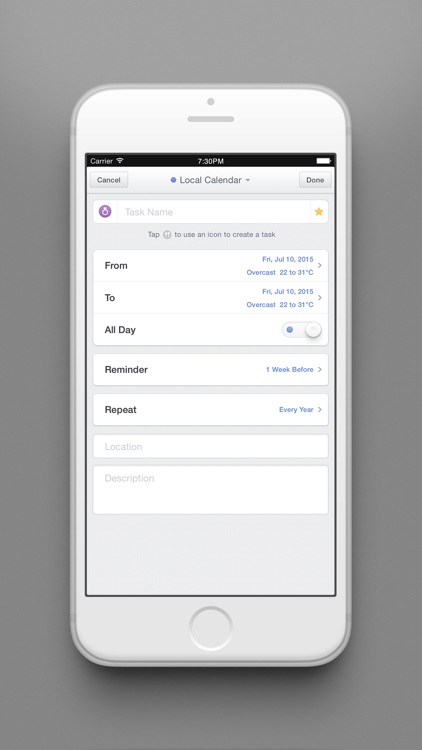 Smartisan Calendar screenshot-4