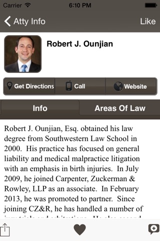 CZ&R Los Angeles Injury Law Firm screenshot 4