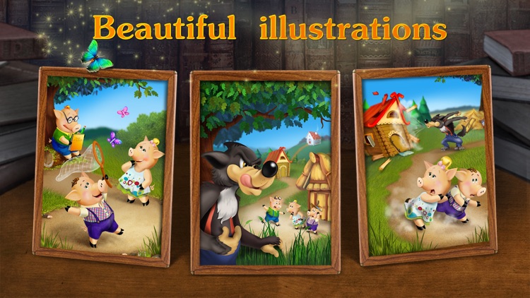 The three little pigs - preschool & kindergarten fairy tales book for kids