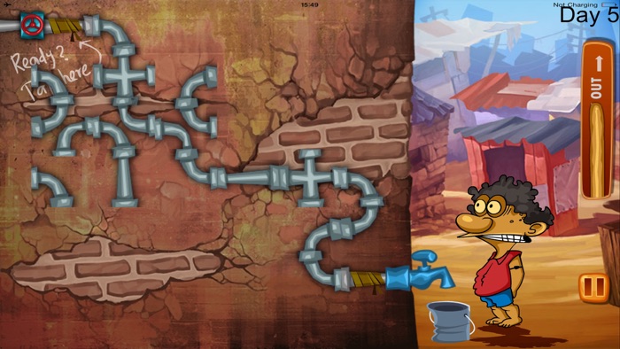 Rub people fetch water