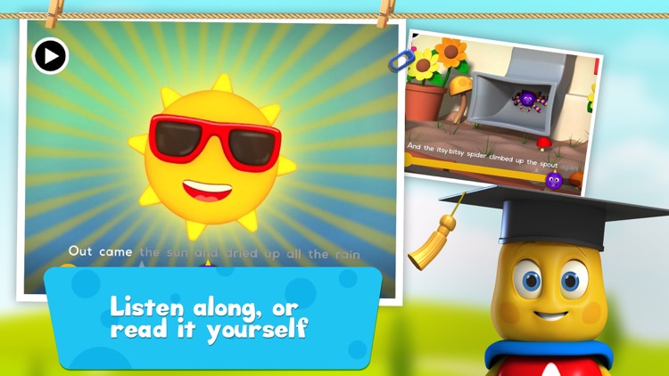 Itsy Bitsy Spider: 3D Interactive Story Book For Children in Preschool to Kindergarten HD