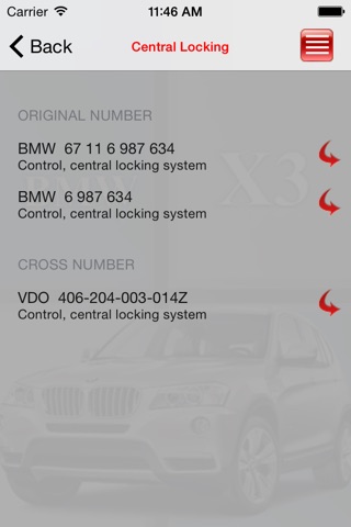 Запчасти для BMW X3 screenshot 2