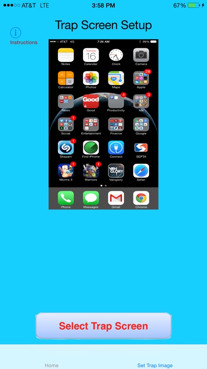 Nosy Trap, the anti snooping app