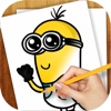Learn How To Draw : Version For Despicable Me