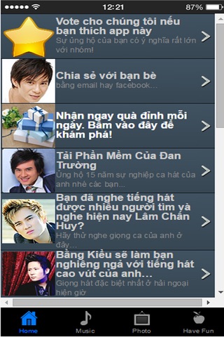 Ca si Ly Hai - Tong Hop Thong Tin Hinh Anh va Album Video cho Fan Club screenshot 3