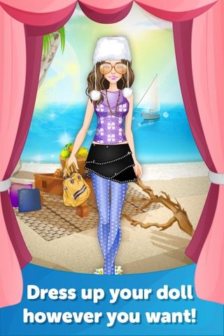 Bohemian Dress Up - Fun Doll Makeover Game screenshot 2