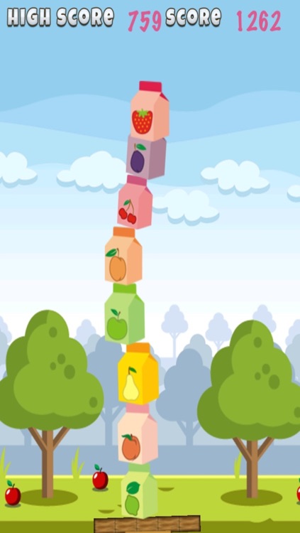 A Candy Fruit Box Mountain FREE - The Lunch-Box Mania Drop Game