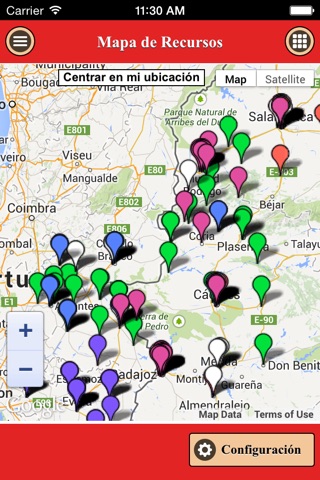 Cáritas - Mapa de Recursos screenshot 2