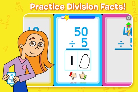 Division Flash Cards from School Zone screenshot 2