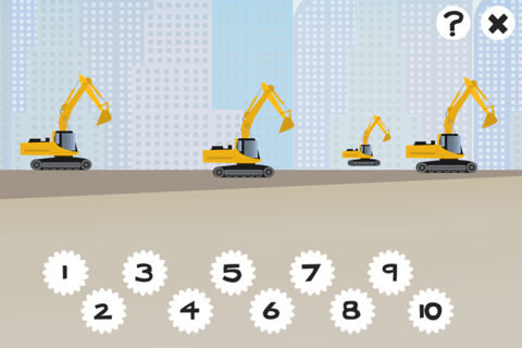 A Builder Counting Game for Children: Learning to count at the construction site screenshot 3