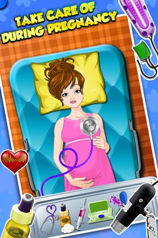 My Maternity Doctor- Newborn Baby and Mother Care Games screenshot 2
