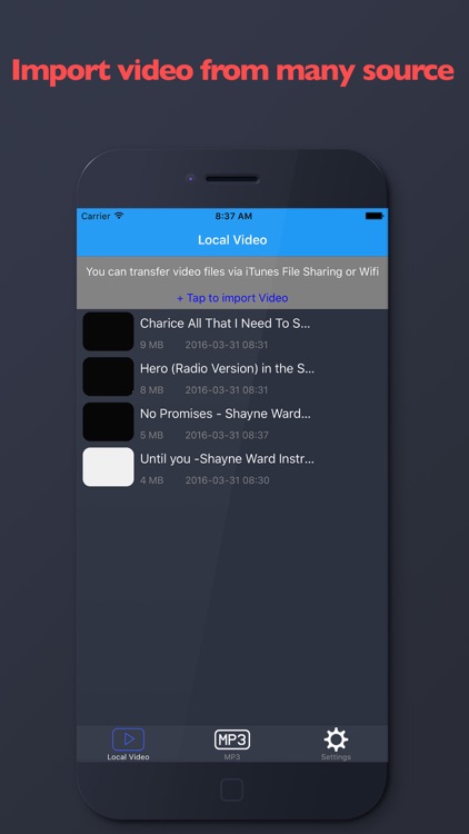 MyMP3 - Free MP3 Music Player & Convert Videos to MP3