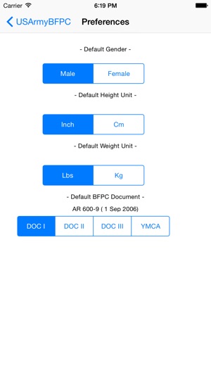 Army Body Fat Calculator For iPhone(圖3)-速報App