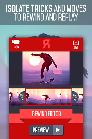Rewind Video - Backwards Movie Clip Reverser (Vine & Instagram Edition) screenshot 2
