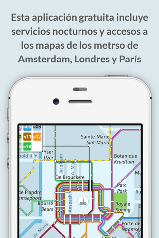 Brussels Metro Map screenshot 4