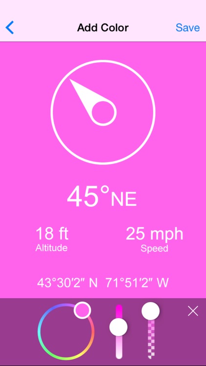 Compass Zen PRO - Minimalist compass with altimeter, speedometer, and more