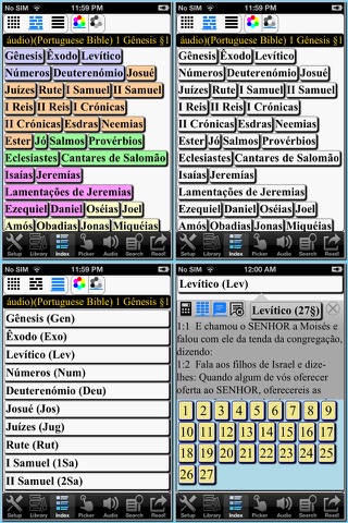 A Bíblia Sagrada (livros e áudio)(Portuguese Bible) screenshot 3