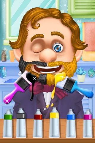 Celebrity Writers Beard Salon - Messy Shaving SPA screenshot 3