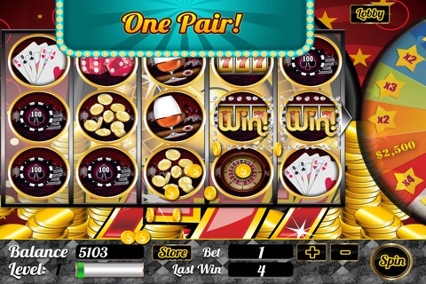 Classic Casino Free Slots Machine Play Blackjack & Spin to Win Jackpot screenshot 3