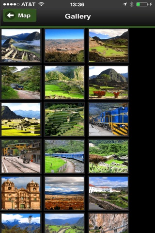 Machu Picchu trail map offline screenshot 2