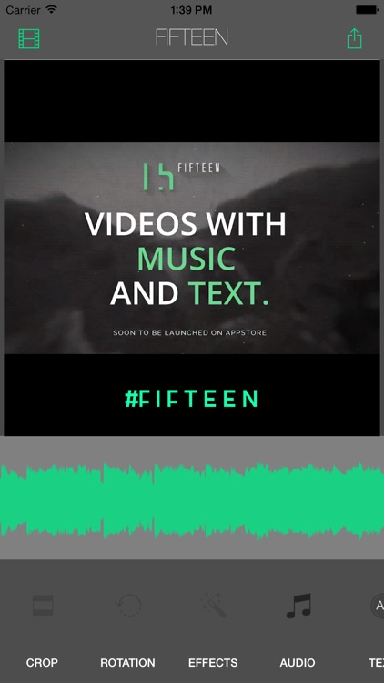 Fifteen - Video Editor