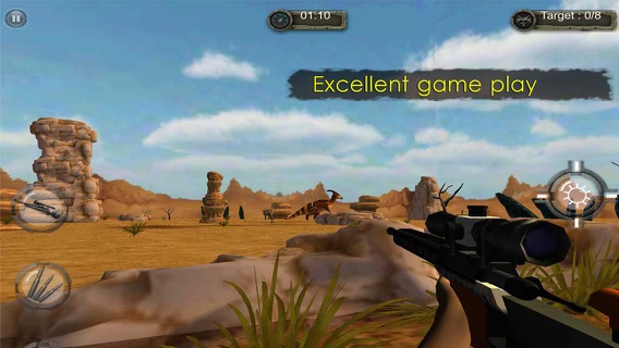Jurassic Hunt 3D. Best Dinosaur Hunting World Simulatorのおすすめ画像5