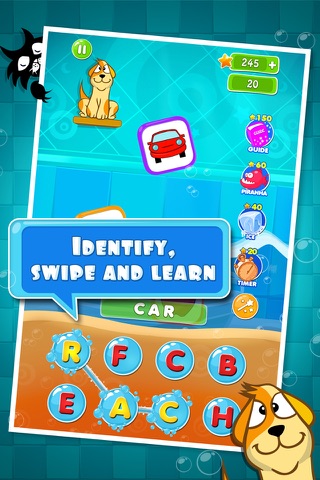 Word Shooter - A fun word puzzle game for kids screenshot 3