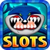 "A+" Big Shark Attack Slot Machines : Best New Gold Fish & Dolphin Casino with Real Rewards